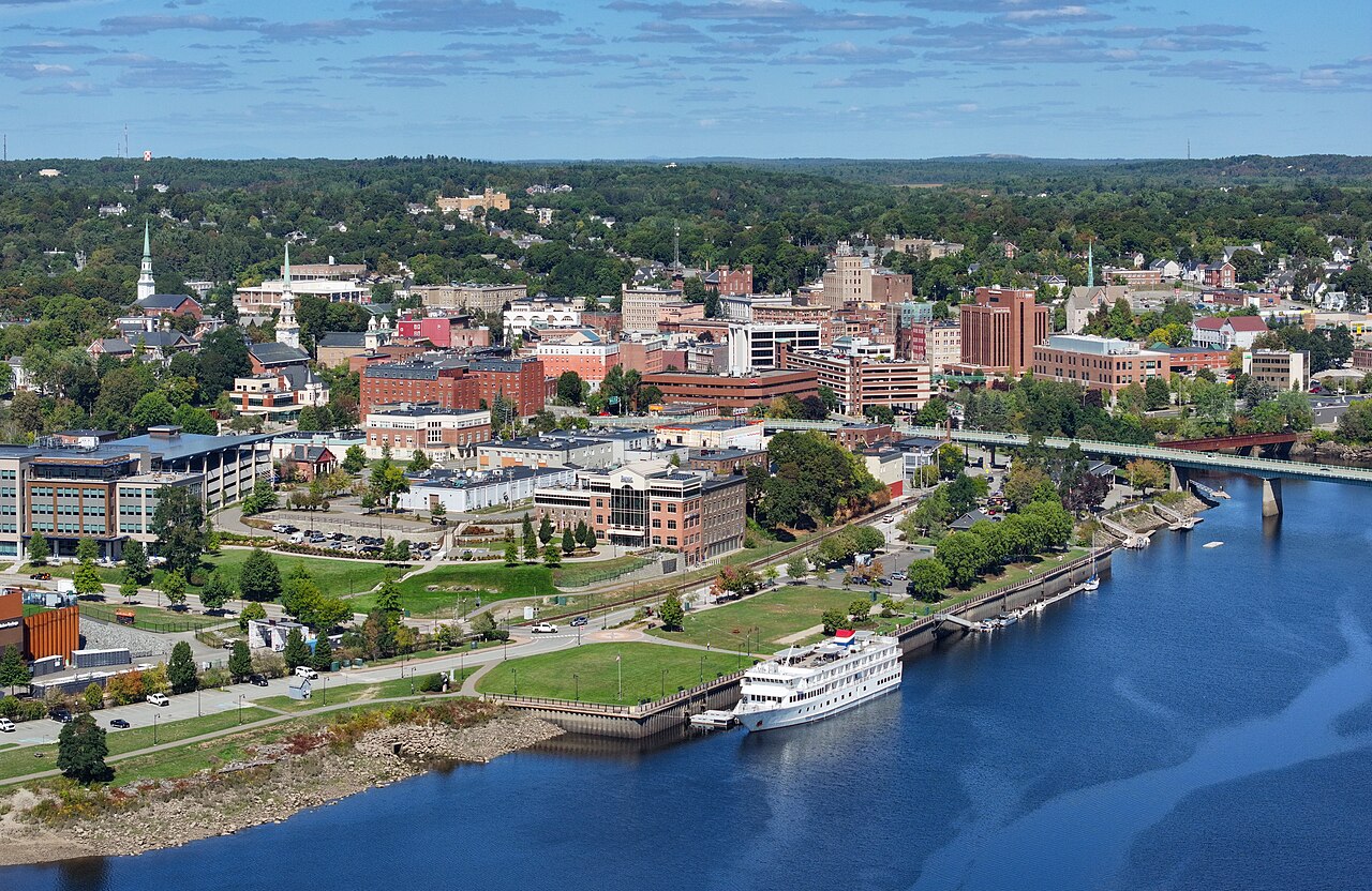 Skyline of Bangor, Maine